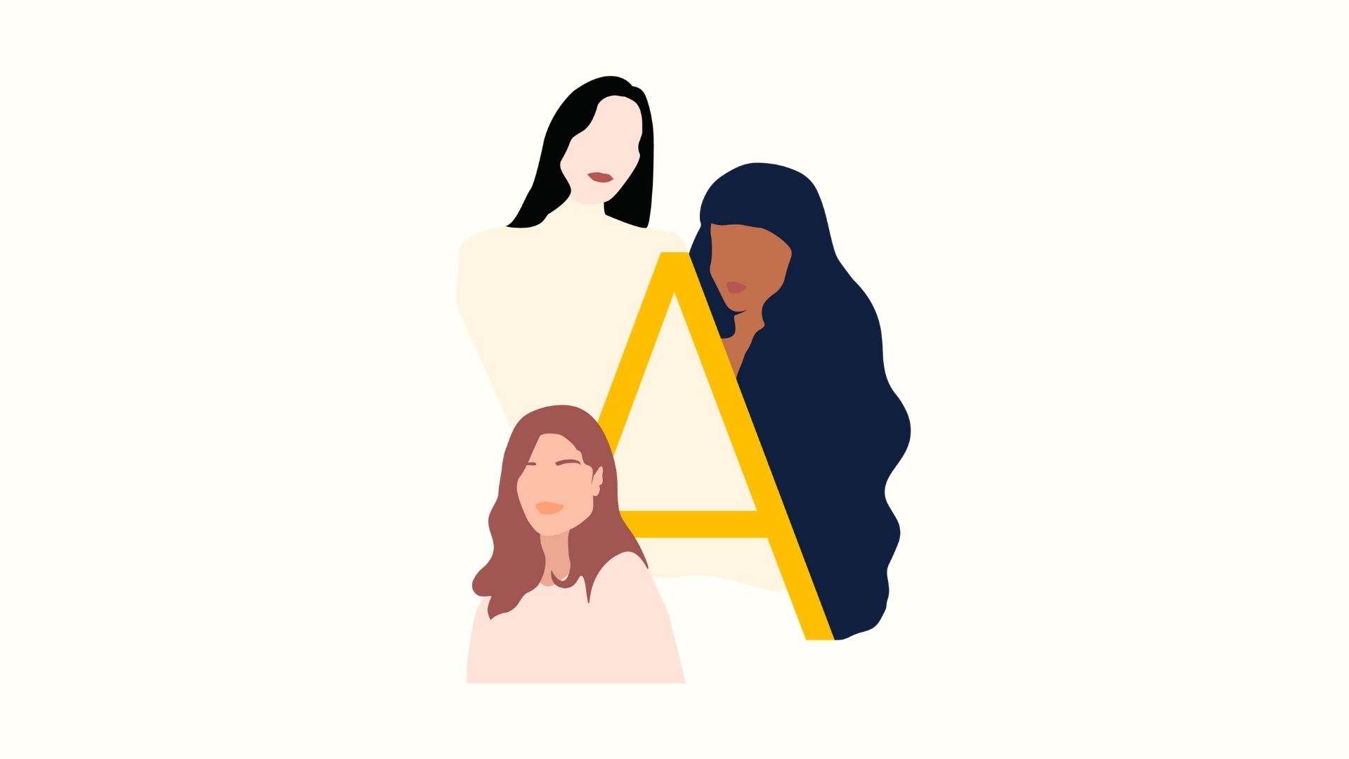 Illustration de 3 femmes